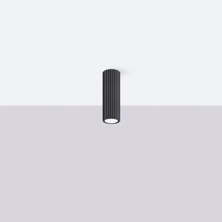 Foco de superficie Moto negro 20