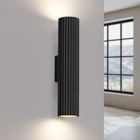 Aplique de pared Moto negro 30
