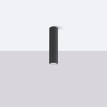 Foco de superficie Moto negro 30