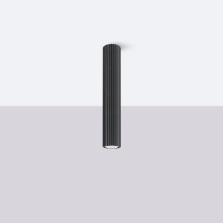 Foco de superficie Moto negro 40