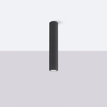 Foco de superficie Moto negro 40