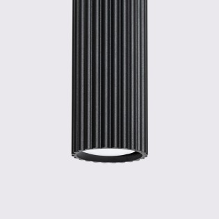 Lámpara colgante Moto negro, 1 luz