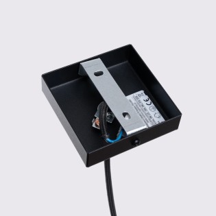 Lámpara colgante Moto negro, 1 luz