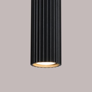 Lámpara colgante Moto negro, 1 luz
