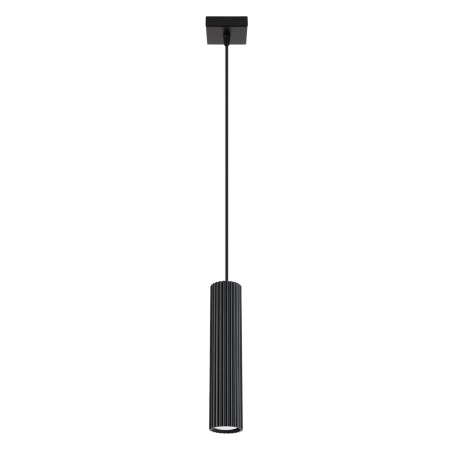 Lámpara colgante Moto negro, 1 luz