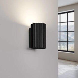 Aplique de pared Moto negro 10