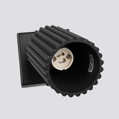 Aplique de pared Moto negro
