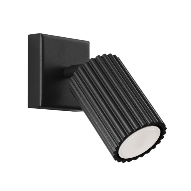 Aplique de pared Moto negro