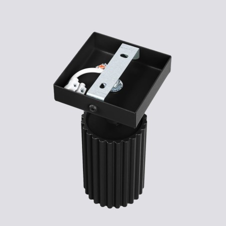 Aplique de pared Moto negro