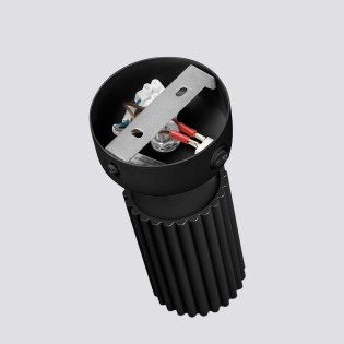 Aplique de pared Moto, negro con interruptor