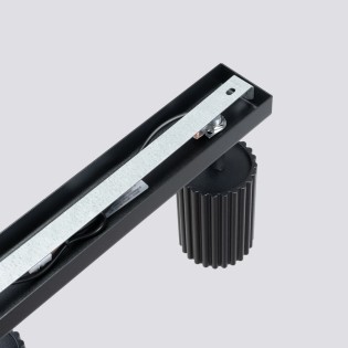Regleta Moto negro, 3 luces