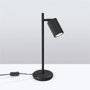 Lámpara de mesa Moto negro