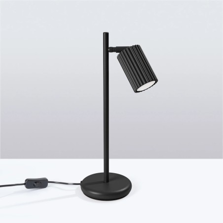 Lámpara de mesa Moto negro