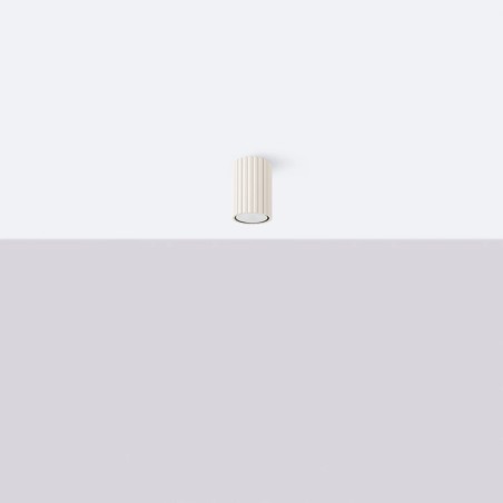 Foco de superficie Moto beige 10