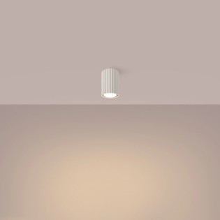 Foco de superficie Moto beige 10