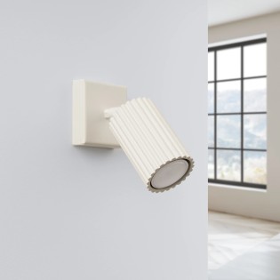 Aplique de pared Moto beige
