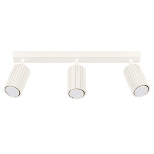 Regleta Moto beige, 3 luces