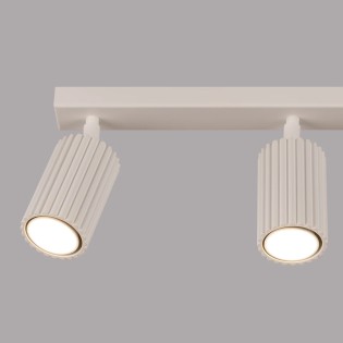 Regleta Moto beige, 3 luces