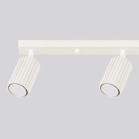Regleta Moto beige, 4 luces
