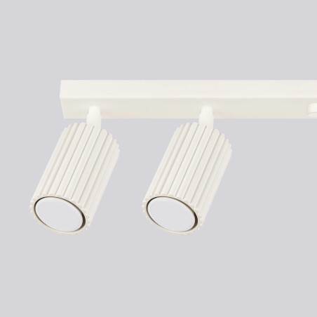 Regleta Moto beige, 6 luces