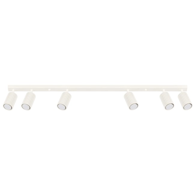 Regleta Moto beige, 6 luces