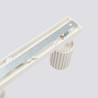 Regleta Moto beige, 6 luces