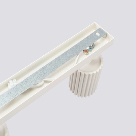 Regleta Moto beige, 6 luces