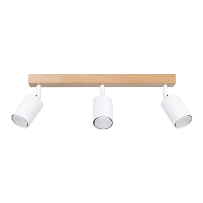 Regleta Elluae blanco, 3 luces