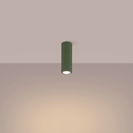 Foco de superficie Moto verde 20