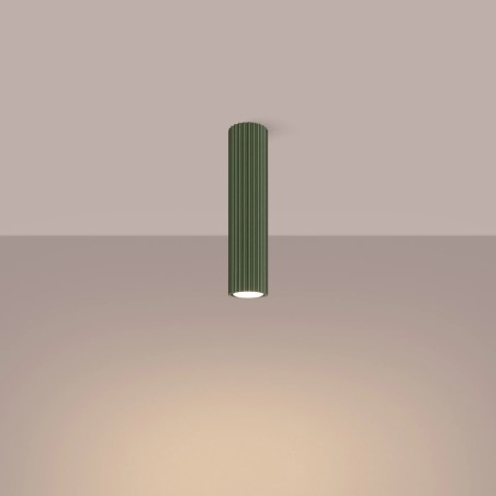 Foco de superficie Moto verde 30