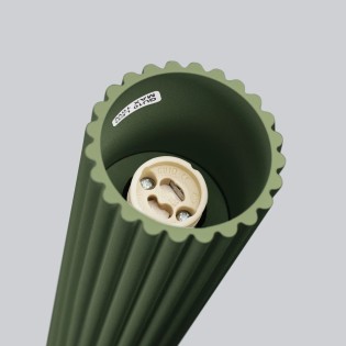 Foco de superficie Moto verde 40