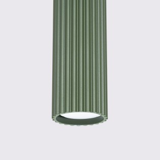 Lámpara colgante Moto verde, 1 luz