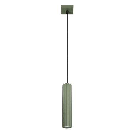 Lámpara colgante Moto verde, 1 luz