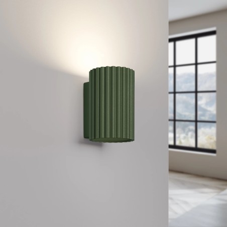 Aplique de pared Moto verde 10