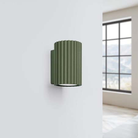 Aplique de pared Moto verde 10
