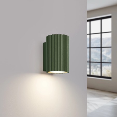 Aplique de pared Moto verde 10