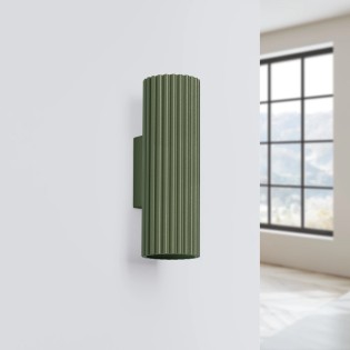 Aplique de pared Moto verde 20