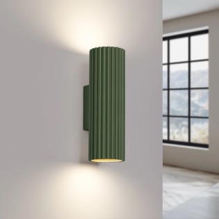 Aplique de pared Moto verde 20