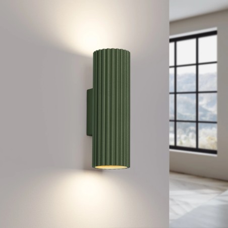 Aplique de pared Moto verde 20