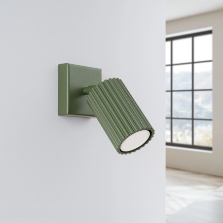 Aplique de pared Moto verde