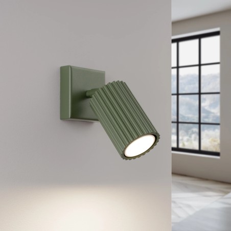 Aplique de pared Moto verde