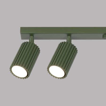 Regleta Moto verde, 6 luces
