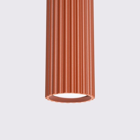 Lámpara colgante Moto rojo, 1 luz