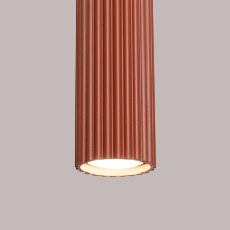 Lámpara colgante Moto rojo, 1 luz