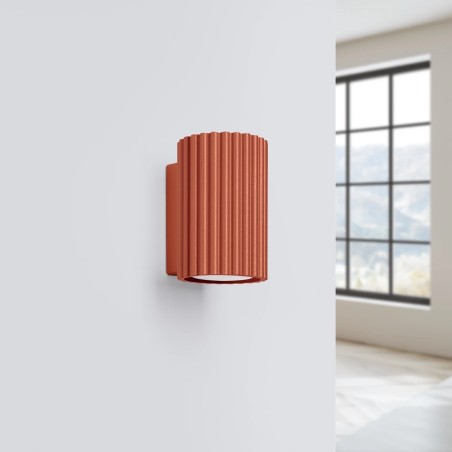 Aplique de pared Moto rojo 10