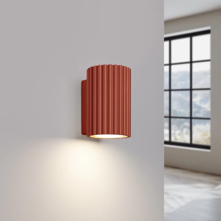 Aplique de pared Moto rojo 10