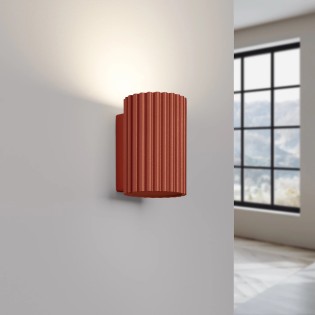 Aplique de pared Moto rojo 10