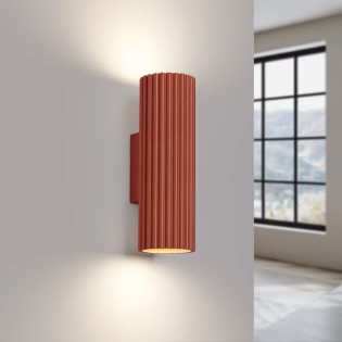 Aplique de pared Moto rojo 20