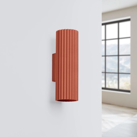 Aplique de pared Moto rojo 20