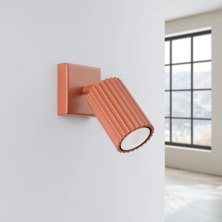 Aplique de pared Moto rojo